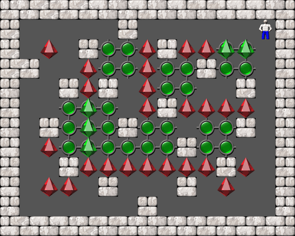 Sokoban Compact Catalysts level 57